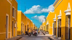 Villes magiques : Excursion d'une journée à Chichen Itza, Izamal et Valladolid