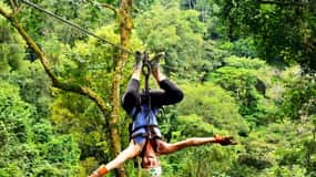 Jaco Beach: Zip Line Canopy Tour