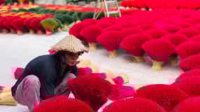 Au départ de Hanoi : visite du village de l'encens, du chapeau conique et de l'art HaThai