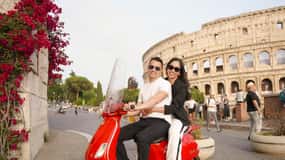 Рим: гастрономическая экскурсия по городу на Vespa с дегустациями
