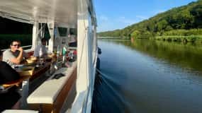 Boat trip on the Canal de la Rance