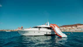 Costa Adeje: Private Yacht Trip with Watersports and Slides
