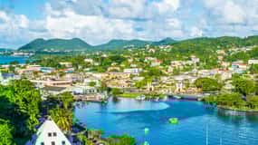 Castries: Guided City Architecture and Castries Market Tour