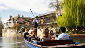 Cambridge: Punting Tour on the River Cam