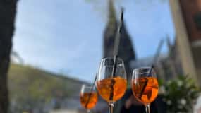 Colónia: Passeio de riquixá de verão com Aperol