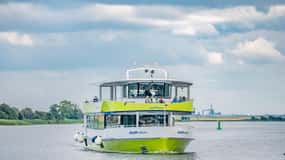 Wismar: Electric Boat Tour past Whale Island with Poel Stop