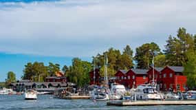 Stockholm med skärgårdsbåt Båttur i skärgården