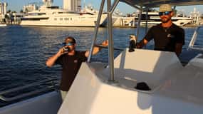 Crucero al atardecer y al canal intracostero Sea Rocket en Fort Lauderdale