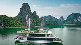 Hanoi: Ha Long Bay Dagsutflykt - Lyxkryssning och lunchbuffé