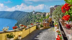 Roma: Visita fotográfica e de compras a Nemi, Gandolfo e Castel Romano
