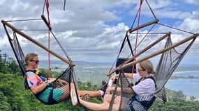 Vanuatu Jungle Chair in the Air