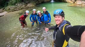 Bled: Avventura di canyoning nel Parco Nazionale del Triglav con foto