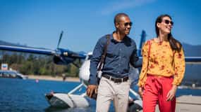 From Vancouver: Scenic Seaplane Transfer to Whistler