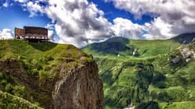 From Tbilisi: Ananuri, Gudauri, and Kazbegi Full-Day Tour