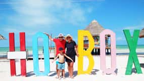 Wycieczka 1-dniowa na Holbox: rejs wycieczkowy, klub plażowy, przejażdżka wózkiem golfowym, lunch