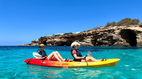 Ibiza: Sea Cave Tour with Guided Kayaking and Snorkeling
