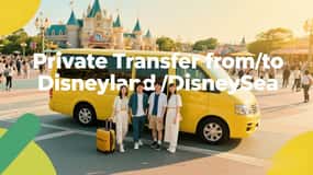 Tokyo: Hotel Transfer to/from Tokyo Disneyland or DisneySea