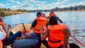 Dresden: Bootstour - Im Schlauchboot von Heidenau nach Dresden