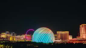 Las Vegas : The Sphere Experience - Carte postale de la Terre