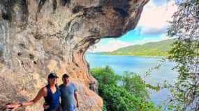 Ko Lanta: Half-Day Kayaking Koh Phee & Koh Talabeng 2 Caves
