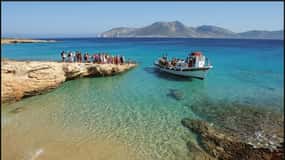 Au départ de Naxos : excursion d'une journée Iraklia-Koufonisi (petites Cyclades)