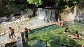 Thessaloniki pozar thermal baths & waterfalls edessa