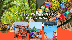 HCM: 2 giorni di mercato galleggiante del Mekong con cucina e giro in bicicletta