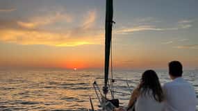 Porto : Croisière de charme en voilier au coucher du soleil