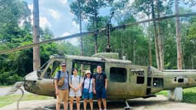 Cu Chi Ben Duoc less touristy Tunnel & War Remnants Museum
