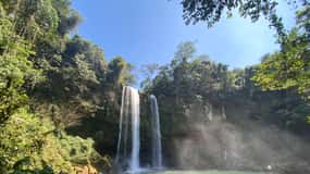 Depuis Palenque : cascades Misol-ha et Agua Azul.