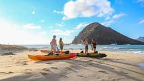 Kailua: Tour delle isole Mokulua in kayak con pranzo