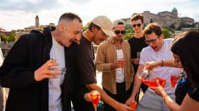 Budapest : croisière « Sip & Sail » sur le Danube avec cocktails au prosecco
