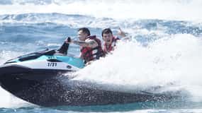 Barcelona: Passeio de jetski sem licença no Hotel W - Fotos incluídas