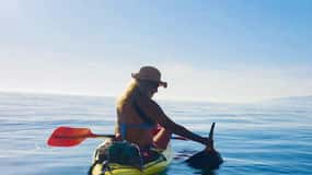 La Herradura: Kajakpaddling i naturparken Cerro Gordo
