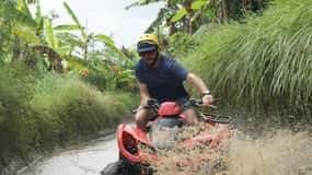 Ubud: Beji River Adventure ATV z prywatnymi trasami