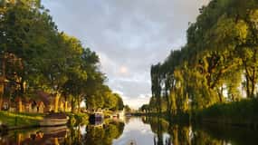 Fluisterboot huren in prachtig gebied vlakbij Amsterdam