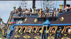 Hammamet : Excursion en bateau pirate avec transferts à l'hôtel