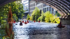 Akerselva River Tour: Urbanes Kajak/Packraft Abenteuer