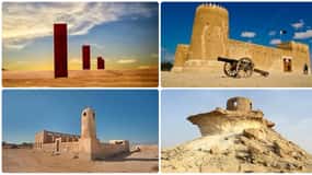 Qatar: Tour combinato del Nord e dell'Ovest con prelievo di denaro