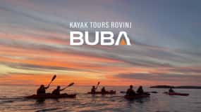 Rovinj: BUBA SUNSET KAYAK, snorkling og drikkevarer inkluderet