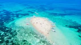 SIARGAO: PRIVAT ÖLUFFNING GUYAM, DAKU OCH NAKED ISLAND