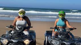 Safari en quad en Agadir: del bosque a la playa con té a la menta.
