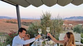 Volterra: Piquenique privado no campo toscano