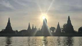 Von Bangkok aus: Ayutthaya Afternoon Serenity Tour & Bootsfahrt