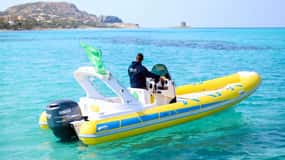 From Stintino: dinghy tour to Asinara with aperitif