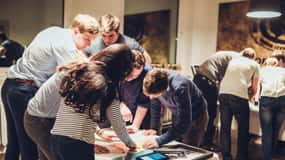 Dresden: Escape Room for hold i Barock Eventpark