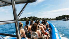 Nice: Mala-grotterne, Villefranche og snorkelbådtur