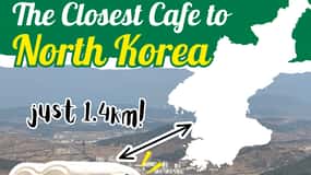 From Seoul: Aegibong Starbucks Observatory & DMZ View