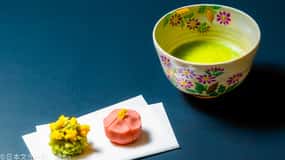 名古屋和菓子作りと茶道体験