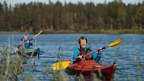 Lahti, Lake Finland: 2-Hour Guided Kayaking Tour